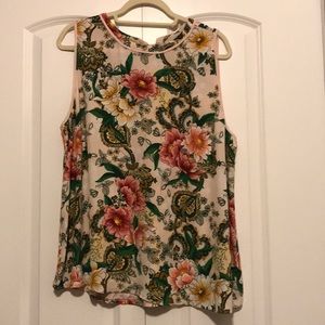 Loft Floral Paisley Blouse